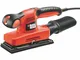 BLACK+DECKER KA320EKA-QS Levigatrice Orbitale di Foglio con Accessori in Valigetta, 240 W