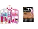 Barbie La Casa di Malibu per Bambole con Accessori e Colori Vivaci + Duracell LR03 MN2400...