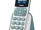 Brondi Amico Home Telefono Cellulare GSM per Anziani con Tasti Grandi, Tasto SOS e Funzion...