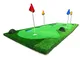 LSX --Golf Putting Mat Tappetino per Allenamento Putt Indoor da Golf 150 × 375 cm Calcio d...