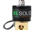 U.S. Solid 24V DC 1/4" G Elettrico elettrovalvola Ottone normalmente chiuso Solenoid Valve...