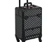 Yaheetech Valigia Trolley Make Up da Trucco Professionale 4 Vassoi Beauty Case da Viaggio...