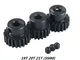 Crazepony-UK 32DP 5mm 19T 20T 21T Motor Pinion Gear for 1/8 RC Car Brushed Brushless Motor