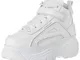 Windsor Smith POP Lit Brave, Scarpe da Ginnastica Donna, White/White, 38 EU