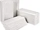 Asciugamani ripiegati a C o a V - 2 veli - bianco - 12 cf da 250 pz Totale 3000 pz ecolabe...