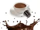 Kickkick Capsule Compatibili Nespresso Cioccolato (50PZ) Made in Italy Cialde Cioccolata C...
