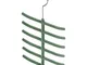 Domopak Living - Gruccia antiscivolo per cravatte e cinture - confezione da 2 - Verde - Ta...