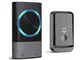 Dilusi Campanelli Wireless,Campanello Senza Fili Portatile Wireless Doorbell, 45 Suonerie,...