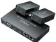 PW-HT227P2 1X2 HDMI Extender Splitter 70m con supporto cavo Cat5e/Cat6/Cat7 4K@30Hz Risolu...