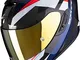 Scorpion CASCO EXO-1400 CARBON AIR LEGIONE RED-BLUE L