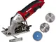 Einhell Tc-Cs 860 Kit Mini Sega Circolare Manuale 230 V, 450 W, Rosso, 36.2 x 12.9 x 26.4...