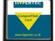 Hypertec 4GB CompactFlash Card 4GB CompactFlash memoria flash