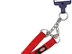 Trixie Premium, Collare semi-strozzato per cani, Rosso, Taglia S-M, 30-40 cm/ 15 mm