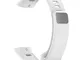 Cinturino in silicone per Huawei Band 2/Band 2 Pro/ERS-B19/ERS-B29 bianco