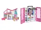 Barbie - Casa di Malibu - Casa Malibu - Playset Trasformabile & Armadio Fashionistas Rosa...