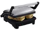 Russell Hobbs 17888-56 Scalda Panini/Grill 3-in-1 Cook&Home, Nero/Acciaio