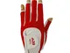 Fit39 EX golf glove - blu/bianco (M)