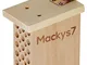 Mackys7 Casetta delle Api | Arnia per Api Selvatiche in Legno Duro | Arnia per Api Complet...