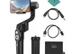 MOZA Mini-S Palmare Pieghevole a 3 Assi Smartphone Stabilizzatore Gimbal Tracciamento Ogge...