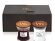 WoodWick candele profumate in confezione regalo |White Tea & Jasmine e Spiced Blackberry a...