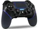 BMSARE Controller per PS4, Bluetooth Wireless Controller Joystick Gamepad per PS4/Slim/Pro...