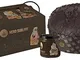 Fiasconaro Panettone Nero Sublime con Gocce Cioccolato e Fragoline, 1000g