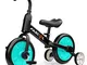 Fascol 3 in 1 Triciclo per Bambini Bicicletta Senza Pedali Triciclo Adatto per età 2-6 Ann...