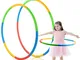 Herefun Hula Hoop per Bambini, Hula Hoop Fitness, Cerchio di Fitness 8 Sezioni Rimovibile,...