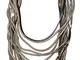 Collana in metallo grigio piombo Sodini Bijoux