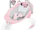 Disney Baby 12206 Sdraietta Minnie Rosy Skies, Arco Giochi con 3 Giocattoli, 7 Melodie, Vi...