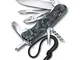 Victorinox Skipper, coltellino svizzero, 18 funzioni, cordino, lama bloccabile, tagliafili...