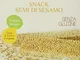 Sarchio Snack Semi di Sesamo - Biologico - senza Glutine - 4 barrette da 20 g