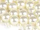 Naler 500pcs Perle d'arte, Dimensioni assortite 4/6/8/10mm Charms perline di perle per Art...