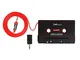 TKOOFN Adattatori per Cassette per Auto per Cellulare, MP3, Dispositivo Mobile, Cavo 3 Pie...