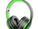 Cuffie Bluetooth 5.0 Senza Fili, Sunvito Pieghevole Auricolari con Mic, Lettore MP3, Radio...