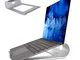 LONGING Supporto per Notebook, Alluminio Supporto PC Portatile per MacBook/MacBook PRO/Mac...