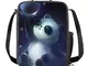 Simpatico baby panda pranzo Borsa per il trasporto Tote isolata scuola Picnic Lunchbox Sna...