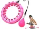 Bravekoi Hula Hoop, Hoop Fitness Adulti Regolabile e Staccabile, Portatile Exercise Hoop p...