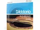 D'Addario Corde Chitarra Acustica| EZ910 Set Ez Great American, Bronzo, 11-52