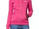 Superdry W2010742A Felpa con Cappuccio, Magenta Marl, M Donna