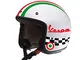 Adesivi per Casco Kit VESPA - Nero Rosso Blu Giallo Arancione Bianco - Strisce Italia Cerc...