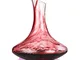 BOQO Catle Wine Decanter soffiato a mano, in cristallo al piombo soffiato a mano, per vino...