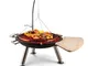 blumfeldt Turion - Grill Barbecue Basculante, diametro 80 cm, manovella per la regolazione...