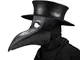 Womdee Maschera da medico della peste, per Halloween, stile Steampunk, gotico, da cosplay,...