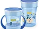 NUK Magic e Mini Magic Cup set di Sippy Cup | Anello anti-rovesciamento a 360° | 6+ mesi |...