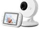 Video Baby Monitor con Telecamera, Video Digitale Baby Monitor Telecamera di Sicurezza Sen...