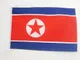 AZ FLAG Bandiera Corea del Nord 45x30cm - BANDIERINA NORDCOREANA 30 x 45 cm cordicelle
