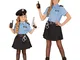 Widmann - Costume da poliziotta per bambini, uniforme, forze dell'ordine, agente di polizi...