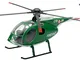 New-Ray S.R.L- Flugzeug Aereo 1:32 Newr Forestal Nh500 25323, Multicolore, 846061