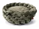DBL - Basket Cat Ziba, 40 x 4 40 x 40 x 15 cm, colore: Verde
